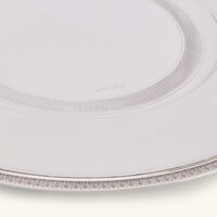 christofle malmaison charger plate round silver plated 33cm