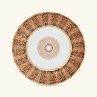 bernardaud eventail dinner plate round gold 26cm