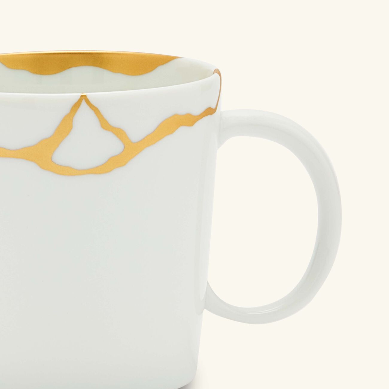 bernardaud kintsugi mug white