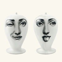 fornasetti antipatico vase medium white