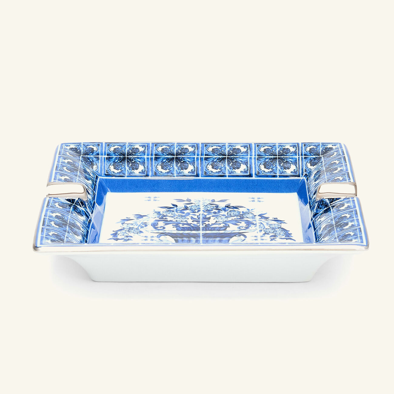 dolce gabbana casa ashtray square small blue