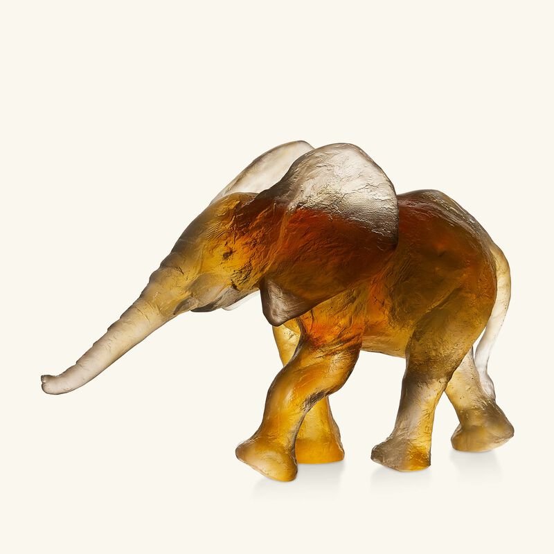 Elephant Savana Figurine Small Black daum elephant savana figurine small black