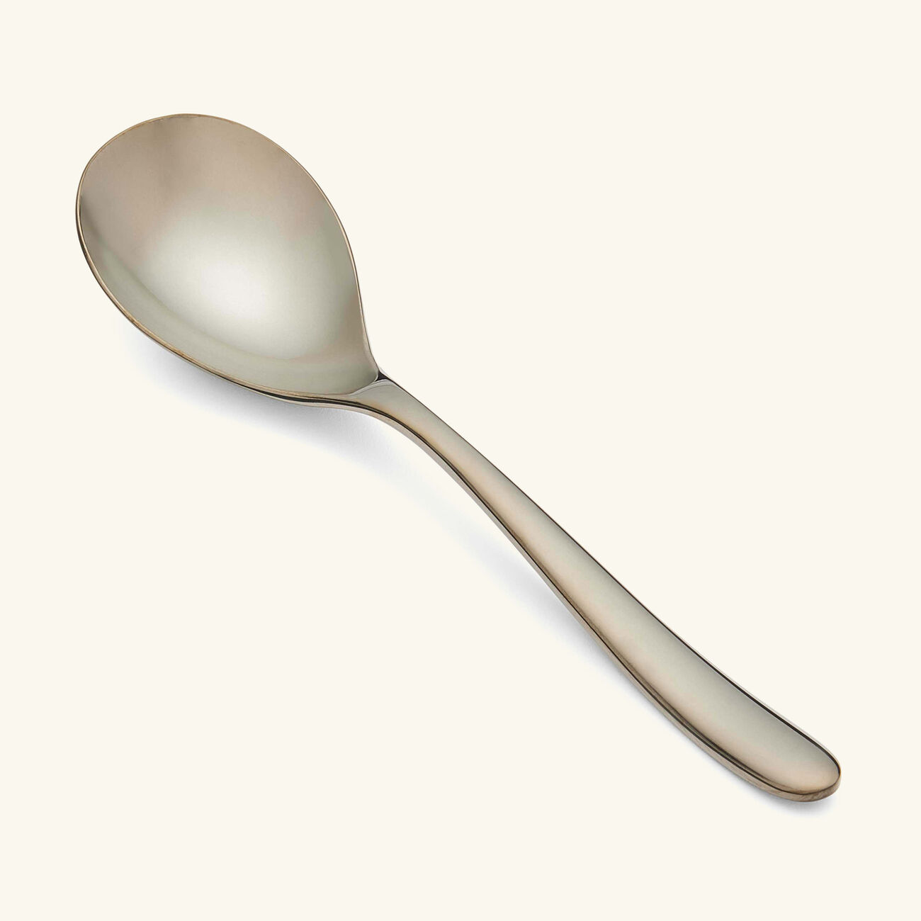 christofle l ame de cream soup spoon black