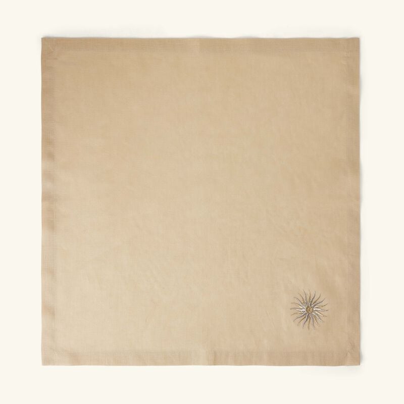 Sunshine Napkin Beige catherine denoual sunshine napkin beige
