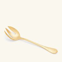 christofle marly salad serving fork silver plated