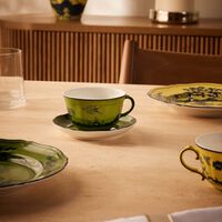 ginori 1735 antico doccia tea cup green