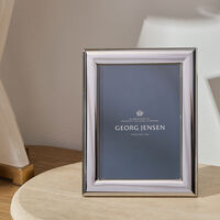 georg jensen modern picture frame silver medium