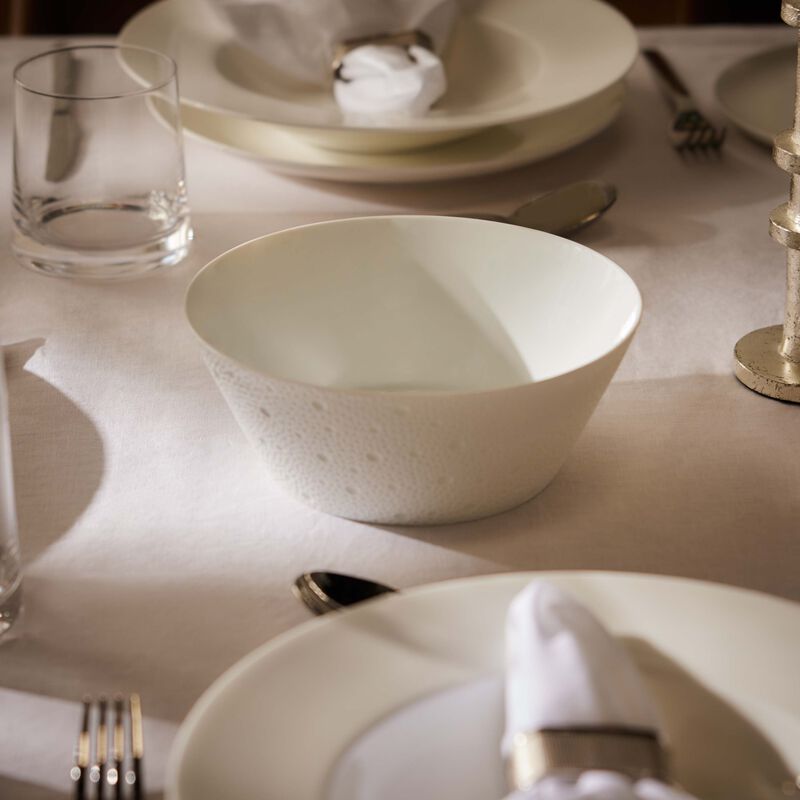 bernardaud ecume salad bowl white 20cm