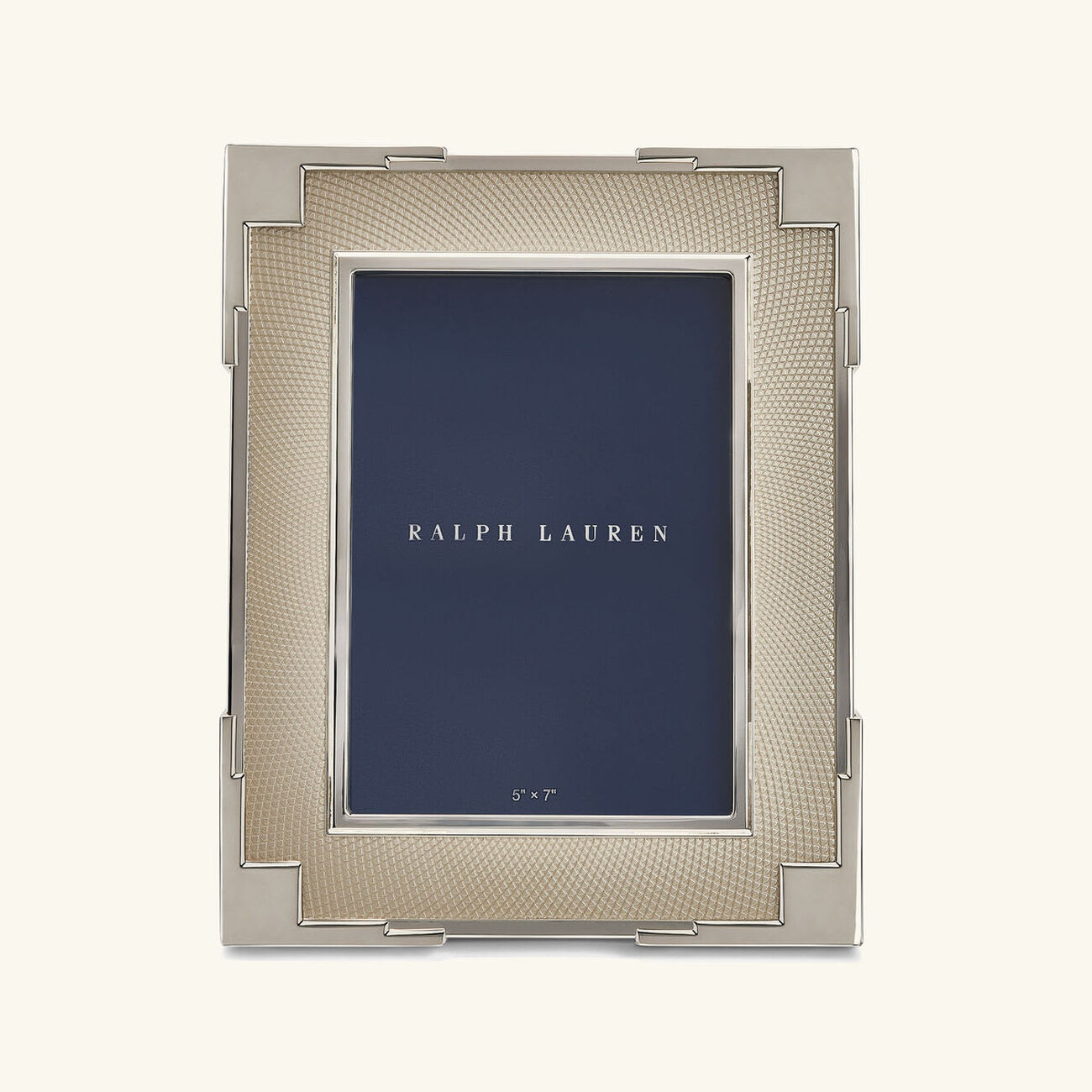 ralph lauren home grafton picture frame silver 12x17cm