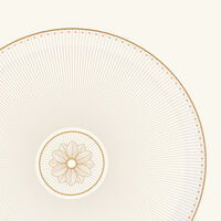 christofle malmaison imp riale pie dish round gold 32cm