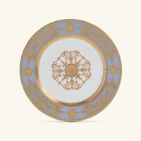 bernardaud aux rois dinner plate round gold 26cm
