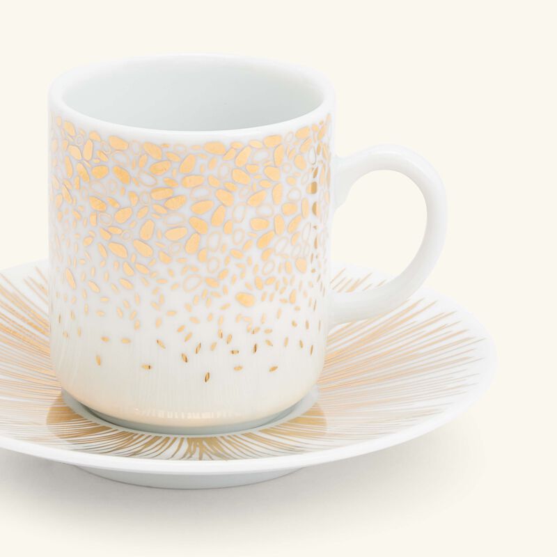 Tamrah Dates Spread Top Cup & Saucer Gold Set of 2 silsal tamrah dates spread top cup saucer gold set of 2