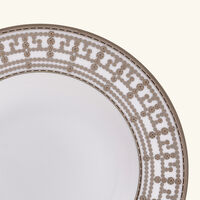 haviland tiara soup plate silver 23cm