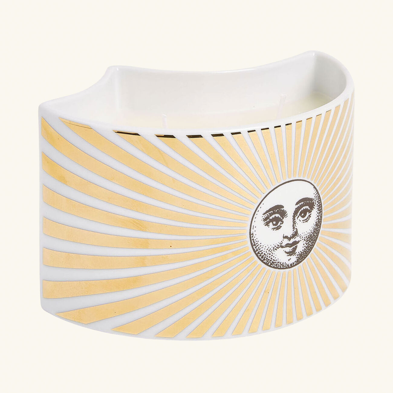 fornasetti immaginazione soli scented candle vase