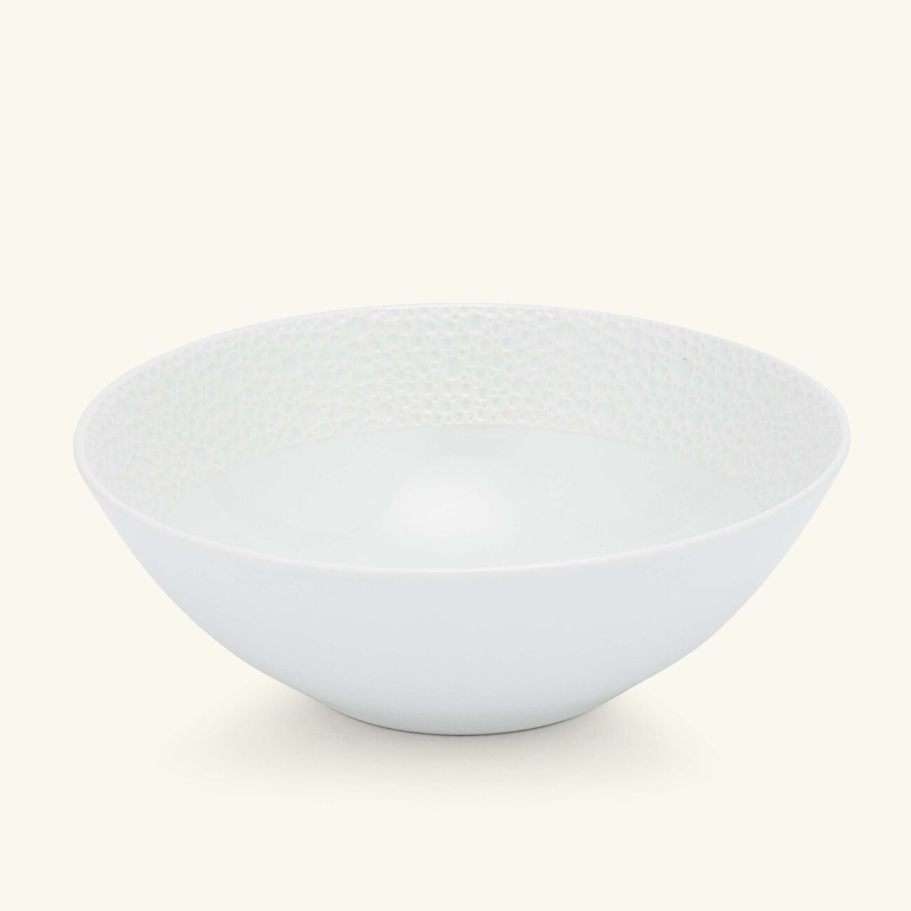 bernardaud ecume cereal bowl white 16cm