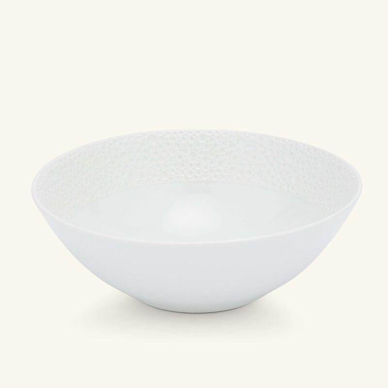 bernardaud ecume cereal bowl white 16cm