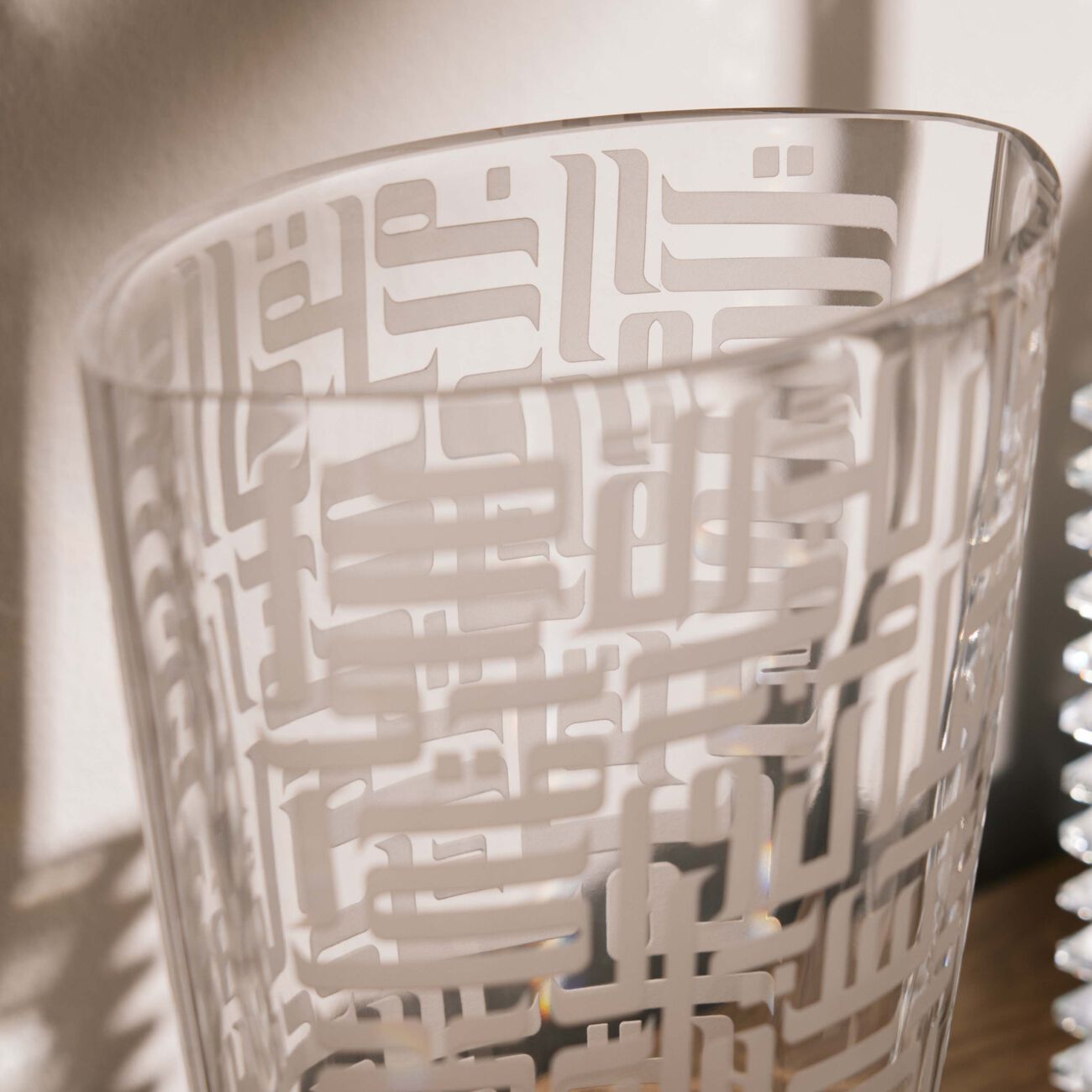 dimlaj dar vase medium clear