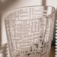 dimlaj dar vase medium clear