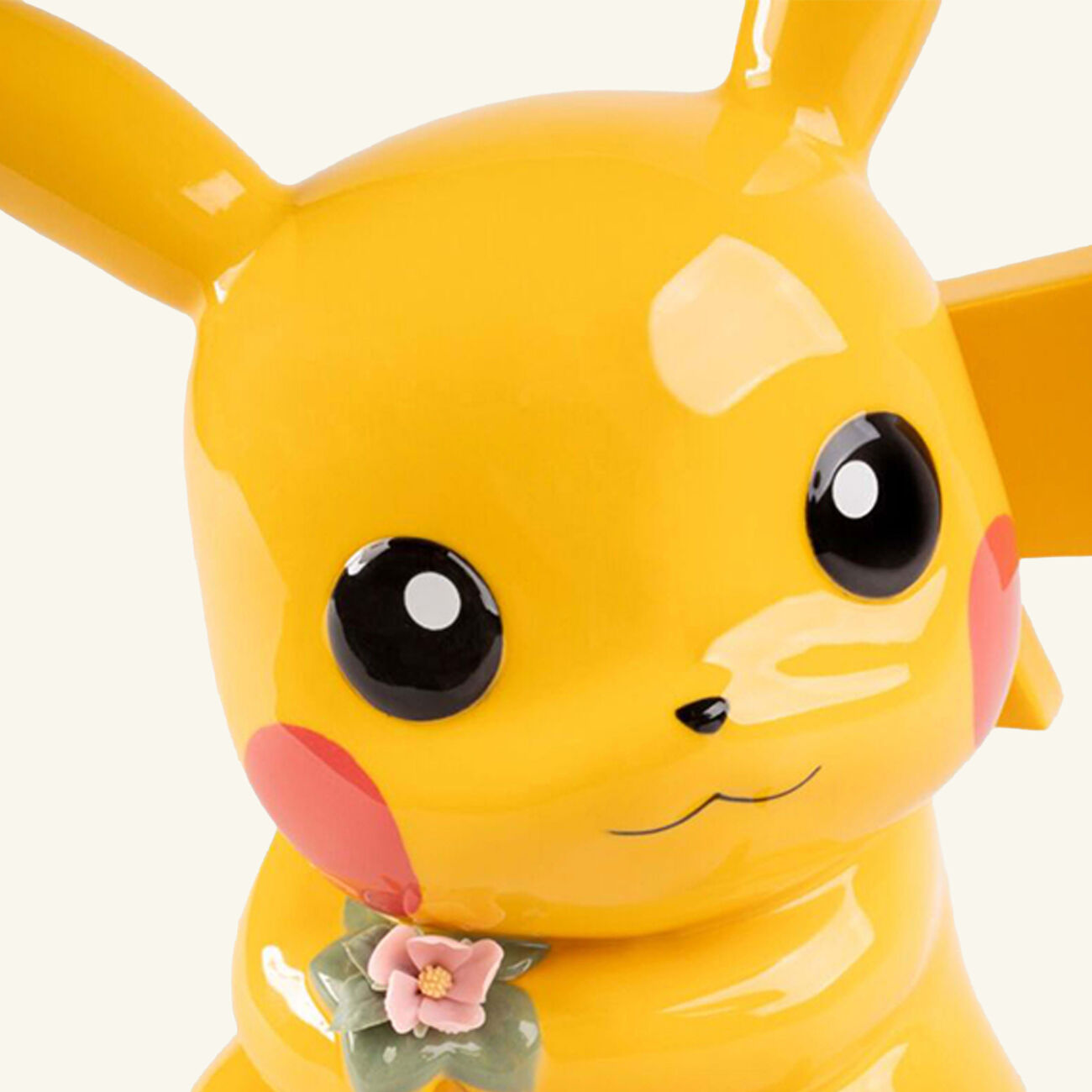 lladro pikachu sculpture small yellow