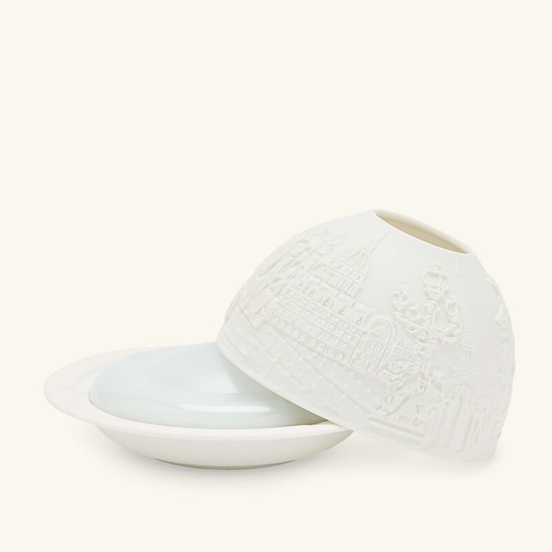 bernardaud paris monuments led lithophanie