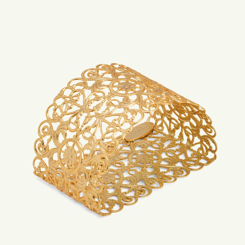 Venice Napkin Ring Gold Set Of 4 villari venice napkin ring gold set of 4