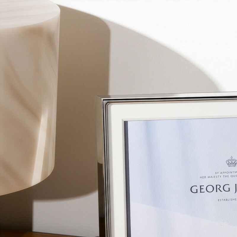 georg jensen deco picture frame silver large
