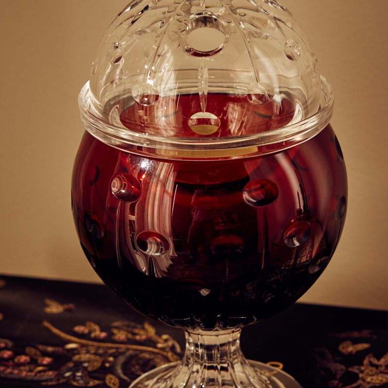 mario cioni c baba incense burner red