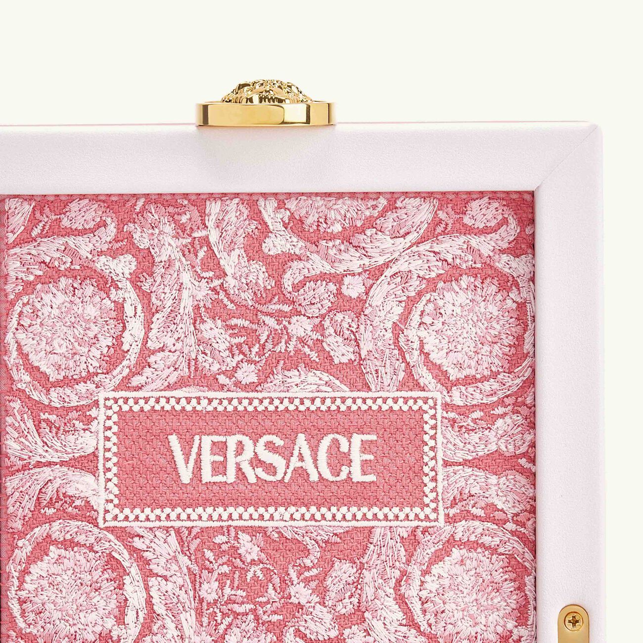 versace barocco jewelry box pink