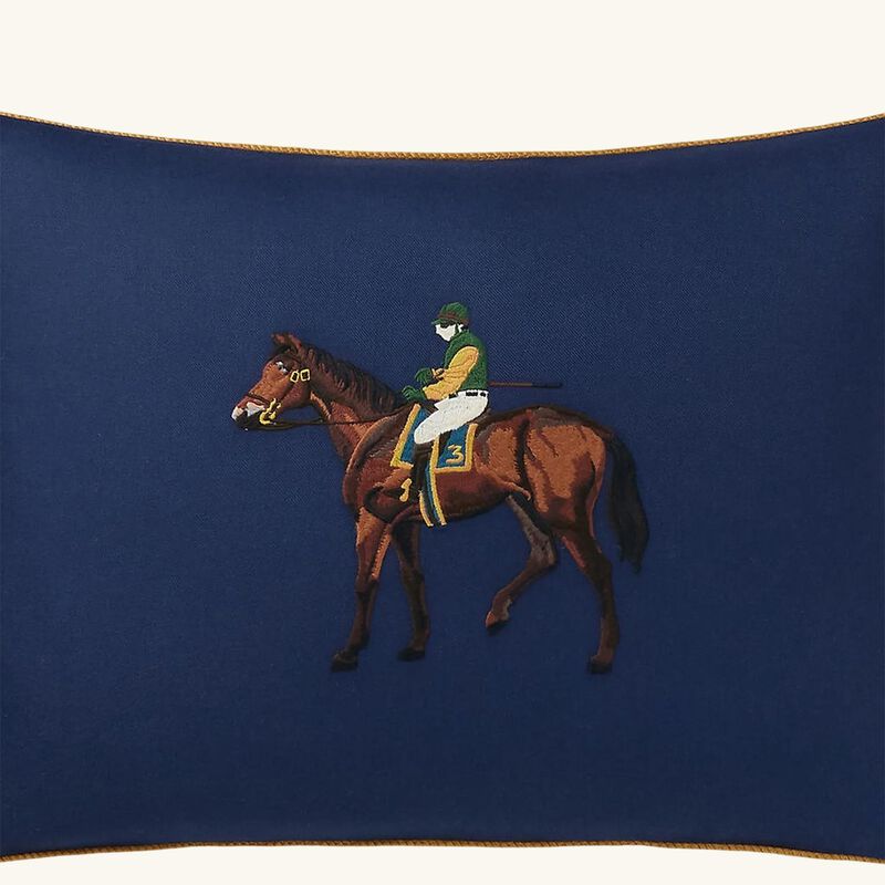 ralph lauren home gale throw pillow blue