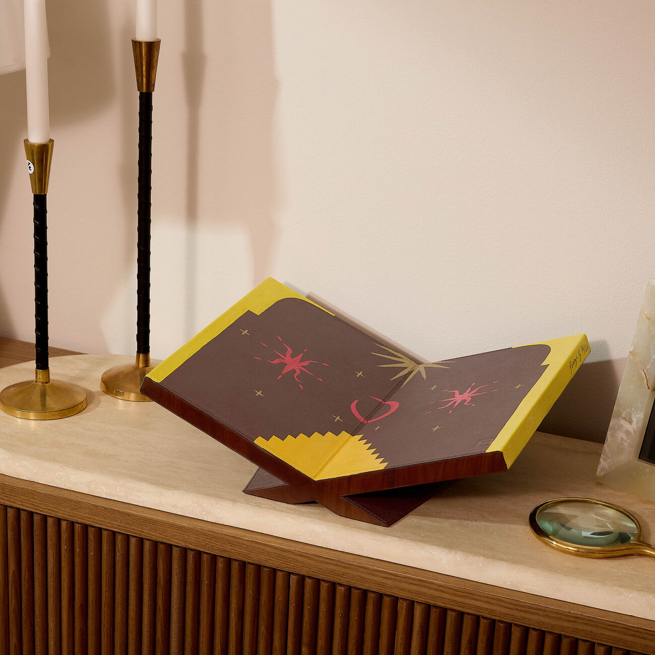 Culture Classic Bookstand Brown assouline culture classic bookstand brown