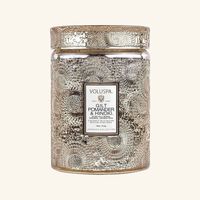 voluspa gilt pomander hinoki candle