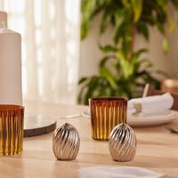 l objet ripple spice jewels salt and pepper shakers silver set of 2