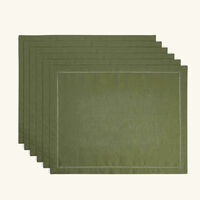 catherine denoual feliz placemat green set of 6