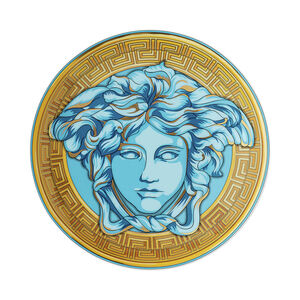 Blue Coin Plate, medium