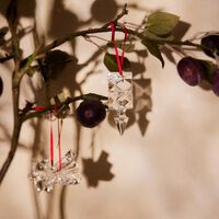 baccarat no l louxor annual ornament 2024 mini clear