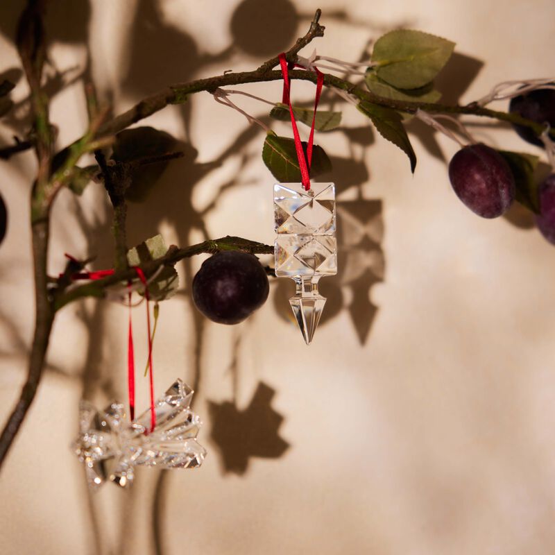 baccarat no l louxor annual ornament 2024 mini clear