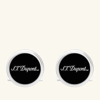 Cufflinks Black st dupont cufflinks black
