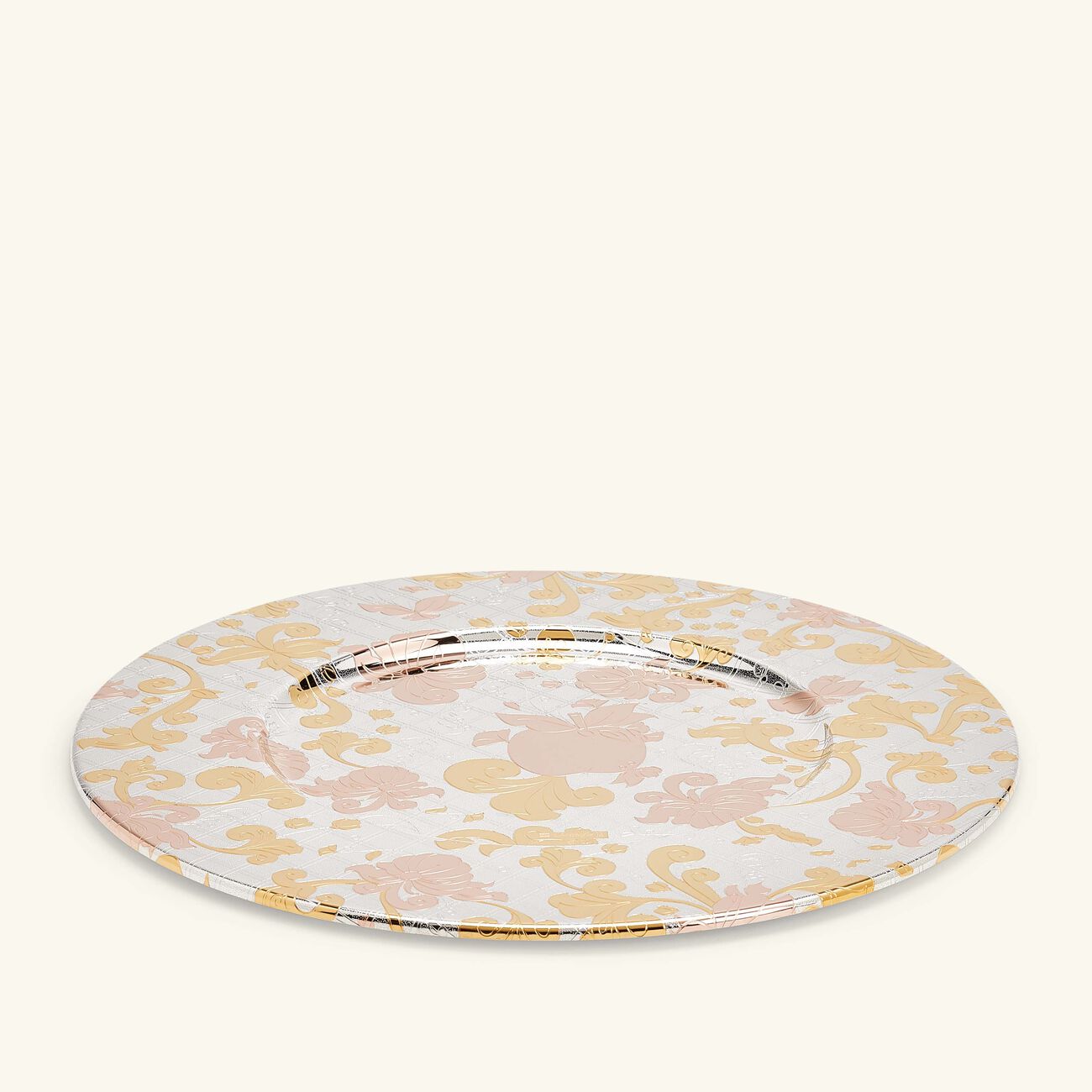 christofle jardin d eden underplate gold