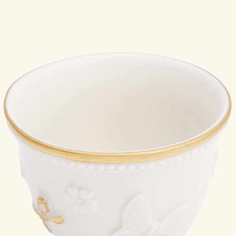 villari butterfly arabic coffee cup white