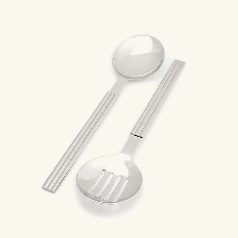 ralph lauren home thorpe serving spoon set silver