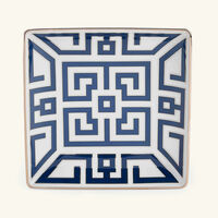 ginori 1735 labirinto zaffiro serving tray small blue