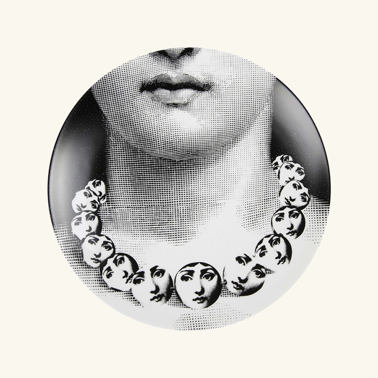 Tema e Variazioni no.107 Wall Plate fornasetti tema e variazioni no 107 wall plate