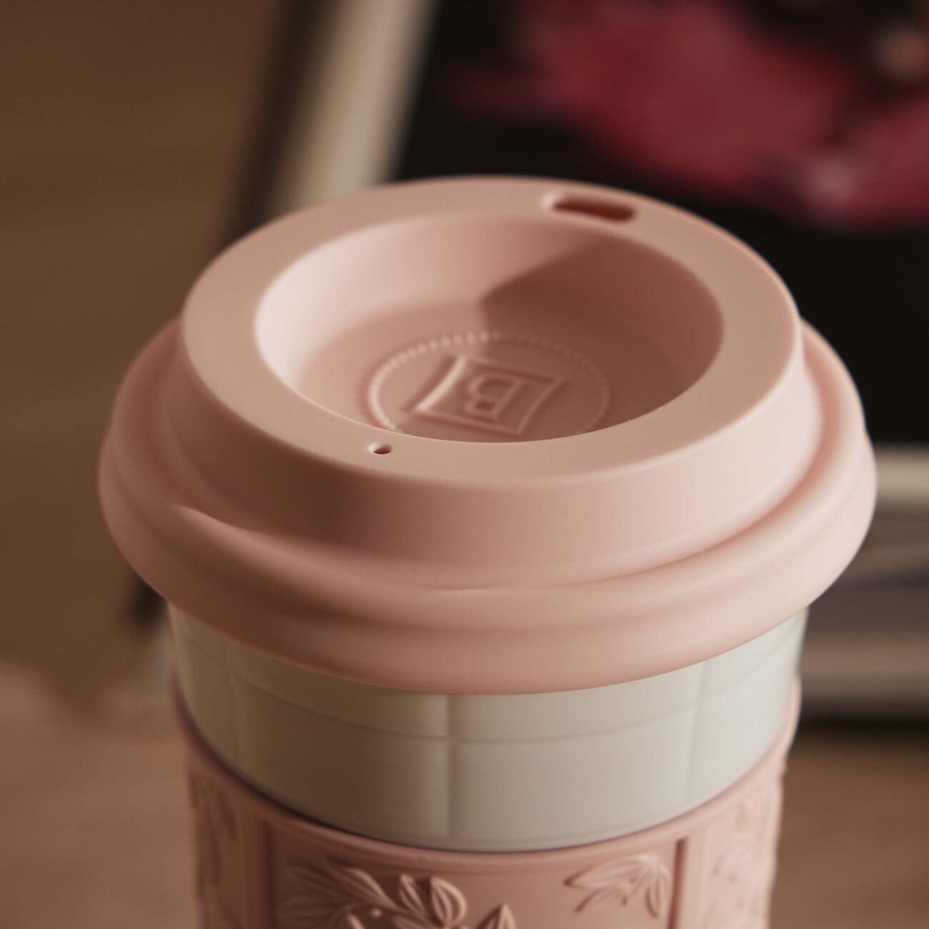 Louvre Travel Cup Pink bernardaud louvre travel cup pink