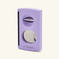 Double Blade Cigar Cutter Lilac st dupont double blade cigar cutter lilac