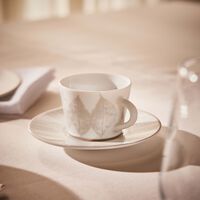 bernardaud silva espresso cup and saucer