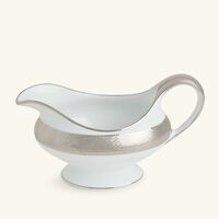 bernardaud divine gravy boat grey
