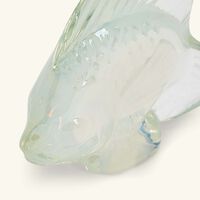lalique fish figurine mini opal