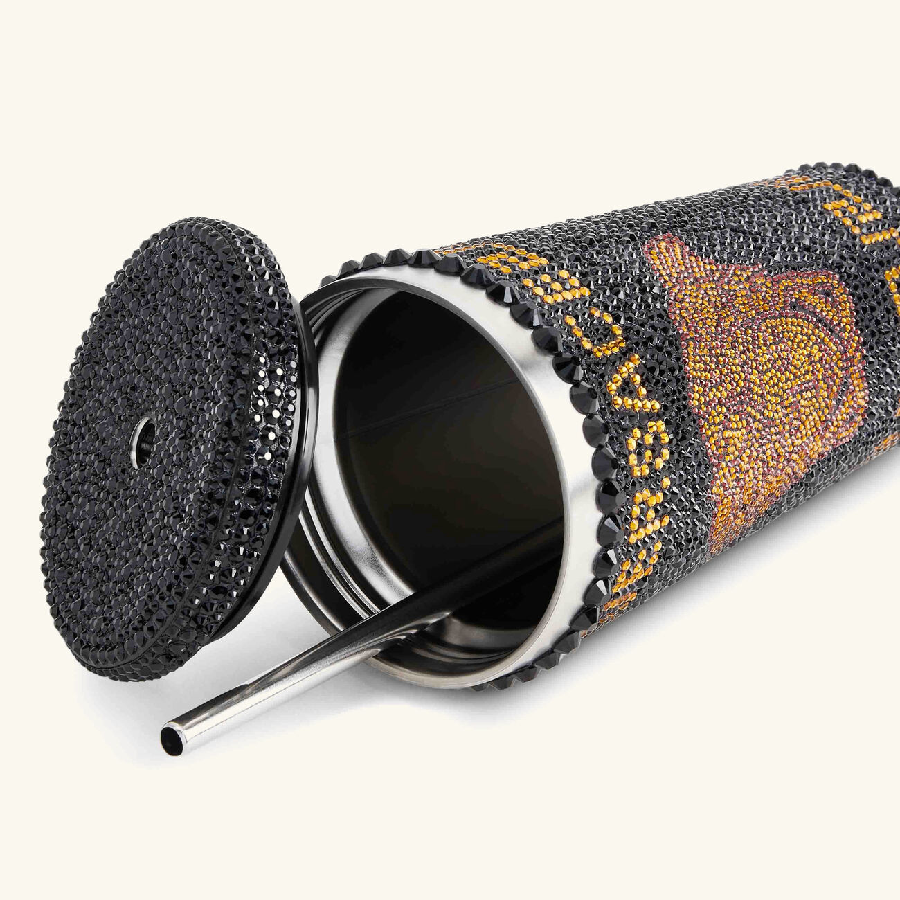 versace medusa travel cup black