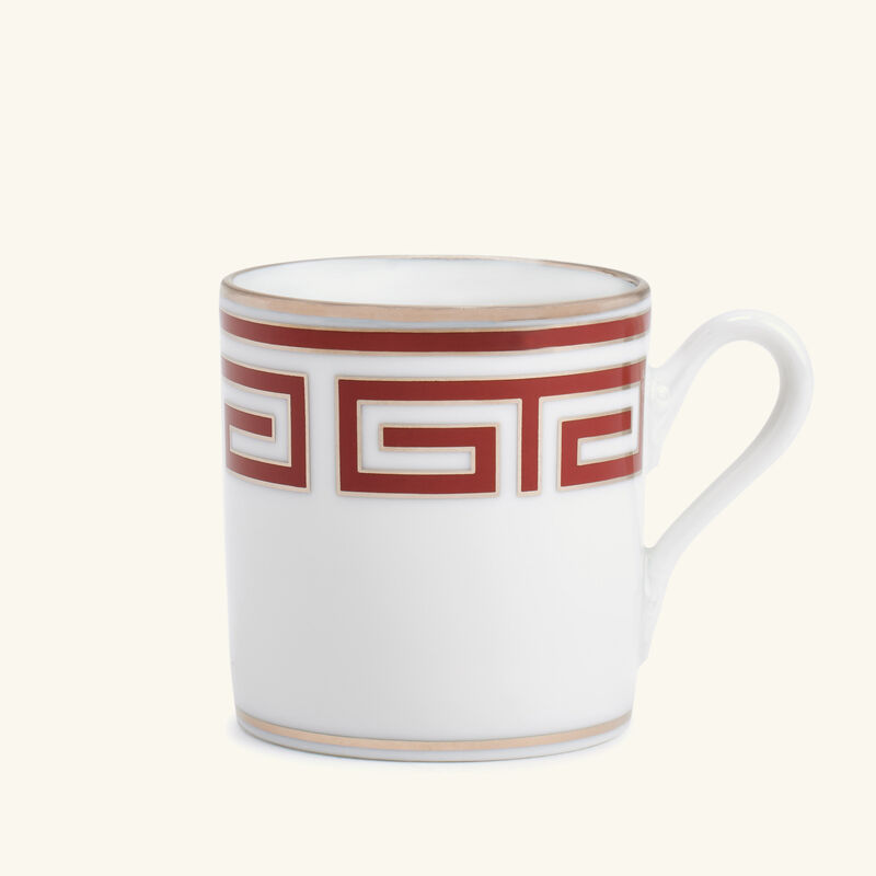 Labirinto Coffee Cup Red ginori 1735 labirinto coffee cup red