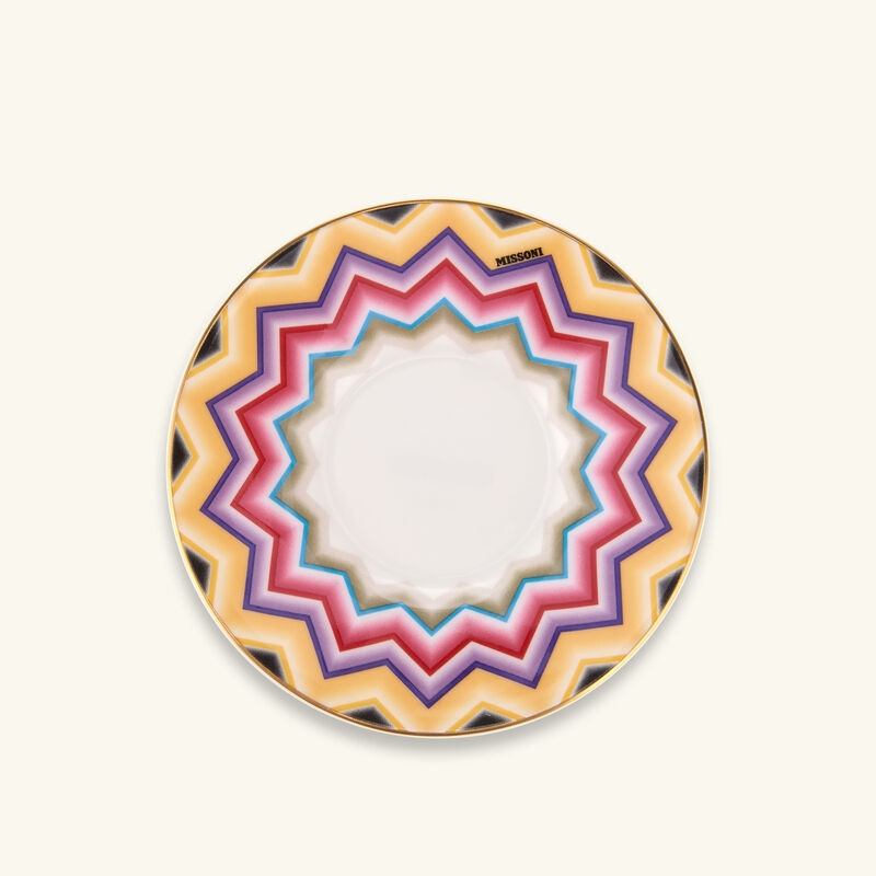 ميسوني هوم طقم فنجان قهوة مع صحنه مراكش متعدد الألوان من قطعتين